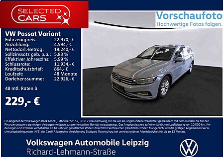 VW Passat Variant Volkswagen Passat - Business 2.0 TDI *LED*Re