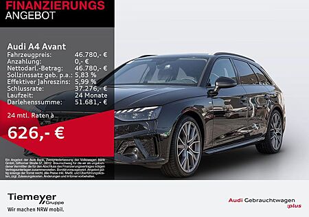 Audi A4 Avant 40 TFSI Q 2 x S LINE LM19 KAMERA NAVI+