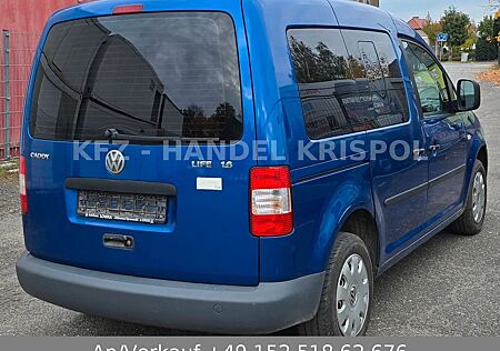 VW Caddy Volkswagen Life 1.6 7-Sitzer Maxi Klima!!!