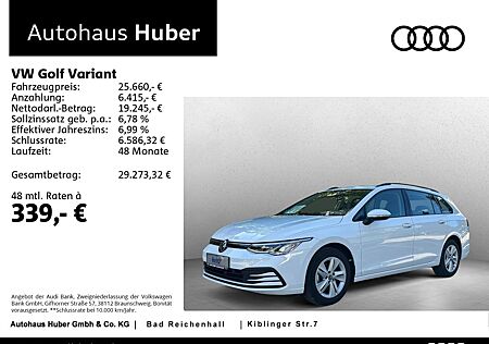 VW Golf Volkswagen Variant 1.5 eTSI DSG Life AHK ACC App-Conn.
