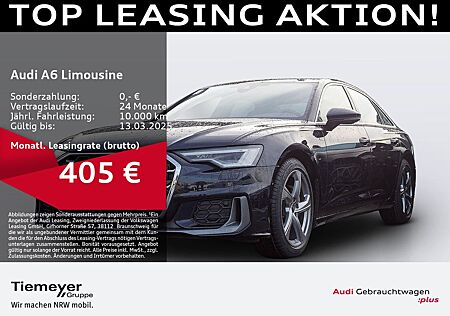 Audi A6 Limousine 45 TFSI Q S LINE PANO MATRIX AHK AS