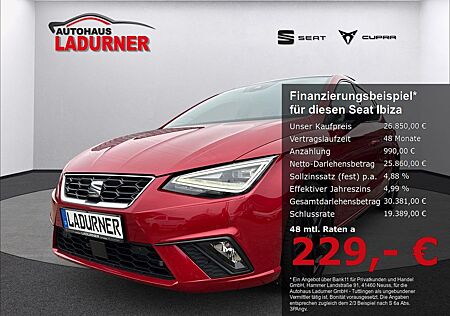 Seat Ibiza FR Black 1.5 TSI DSG *NAVI+PANO* 229€ mtl