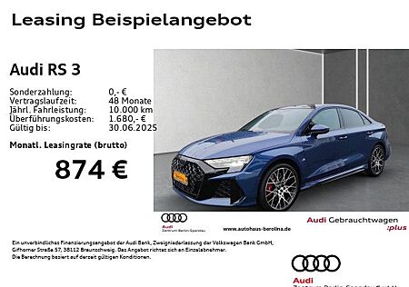 Audi RS3 Lim. *MATRIX*PANO*SONOS*NAV+*Opt.-Schwarz+*