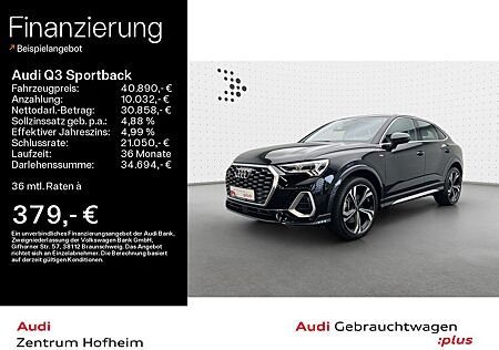 Audi Q3 Sportback 40 TDI qu S line S tro*LED*Virtual*
