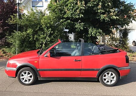 VW Golf Volkswagen III - Cabrio - guter Zustand in Feuerrot