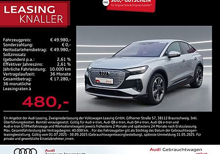 Audi Q4 e-tron Q4 Sportback e-tron 50 qu S line NAVI AHK ACC 20