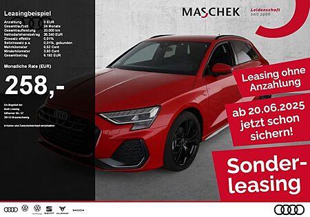 Audi A3 Sportback S line 30 TFSI Matrix Carbon ACC AH