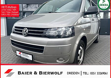 VW T5 Multivan Volkswagen 140PS Klima PDC 2 Schiebefenster