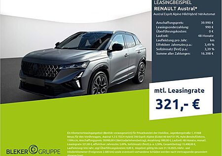 Renault Austral Esprit Alpine Mild Hybrid 160 A