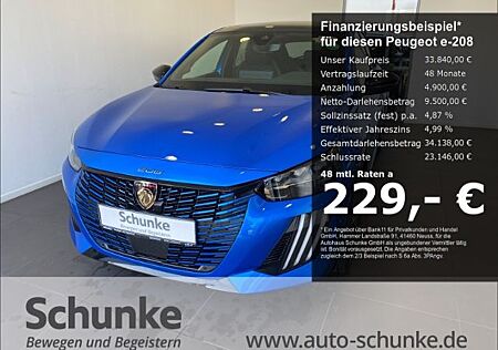 Peugeot e-208 GT Elektromotor 156 Panorama Navi digitale