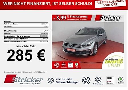 VW Passat Variant Volkswagen GTE 1.4TSI DSG 285,-ohne Anzahlun
