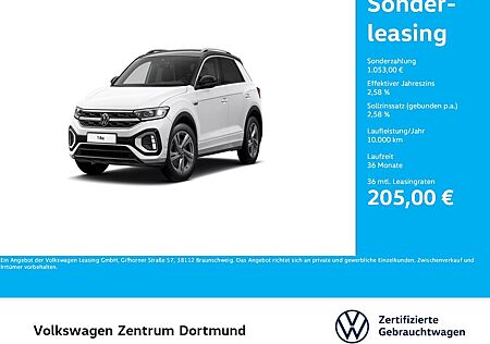 VW T-Roc Volkswagen 2.0 R-LINE AHK CAM ACC LM17 NAVI SITZHEIZ.