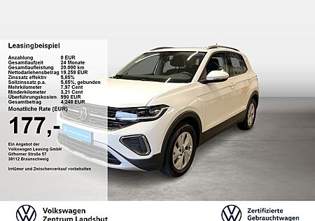 VW T-Cross Volkswagen Life 1.0 TSI 2xKlima ACC Fernlichtass.