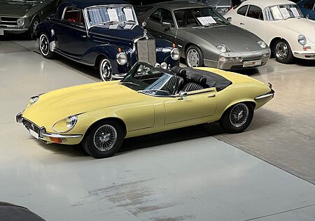 Jaguar E-Type V12 Cabrio, bekannte Historie, 73.545 Km