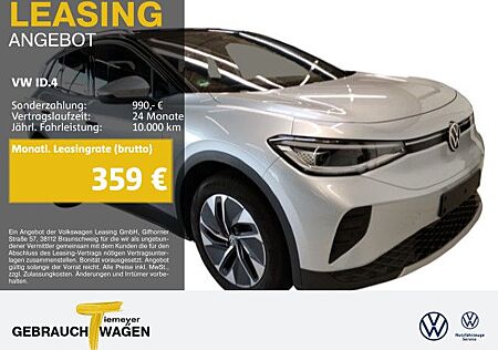 VW ID.4 Volkswagen PURE ALCANTARA IQ.LIGHT WÄRMEPUMPE