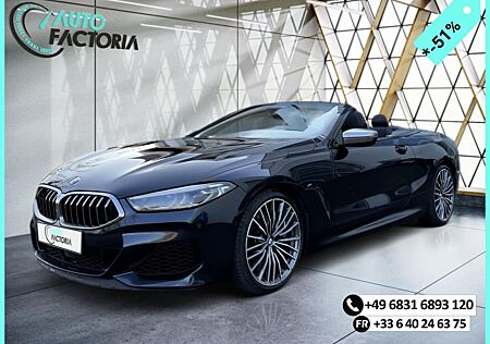 BMW M850 I CABRIO 530PS 8G 4X4 +NAVI+LEDER -51%