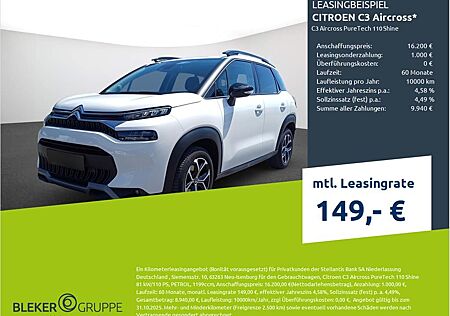 Citroën C3 Aircross PureTech 110 Shine
