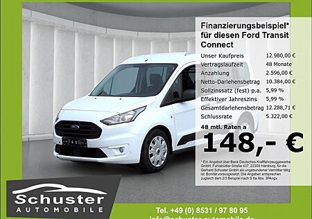 Ford Transit Connect 5-Sitzer 1.5D*AHK PDCv+h Klima