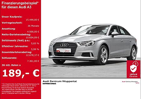 Audi A3 Limousine 1.0 TFSI DAB SHZ PDC GRA GARANTIE D