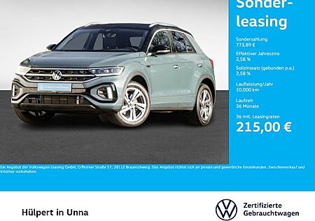 VW T-Roc Volkswagen 2.0 R-LINE AHK CAM ACC LM17 NAVI SITZHEIZ.