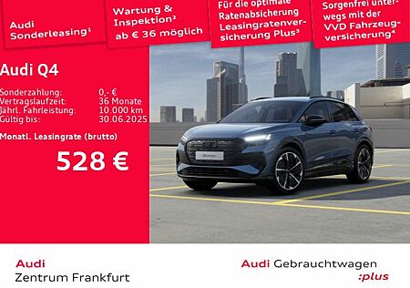 Audi Q4 e-tron Q4 55 e-tron quattro S line Matrix-LED Navi Sono
