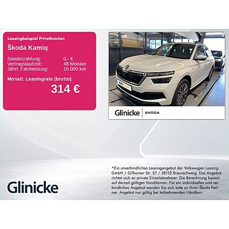 Skoda Kamiq leasen