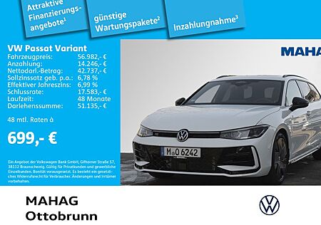 VW Passat Variant Volkswagen 2.0 TSI 4Mot. R-Line BlackStyle A