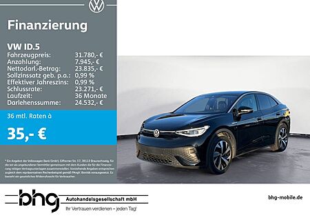 VW ID.5 Volkswagen Pro Performance mit Infotainment-Paket