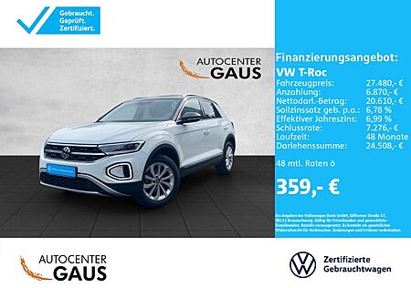 VW T-Roc Volkswagen Style 1.5 TSI Navi*LED*Standhzg.
