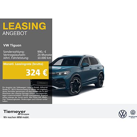 VW Tiguan leasen