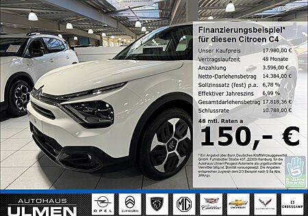 Citroën C4 1.2 EU6d PureTech 130 S&S EAT8 Feel Bordcompu