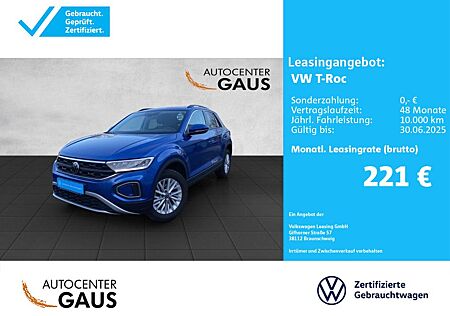 VW T-Roc Volkswagen Life 1.0 TSI Navi*LED*Kamera