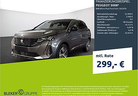 Peugeot 3008 Allure Pack PureTech 130 EAT8