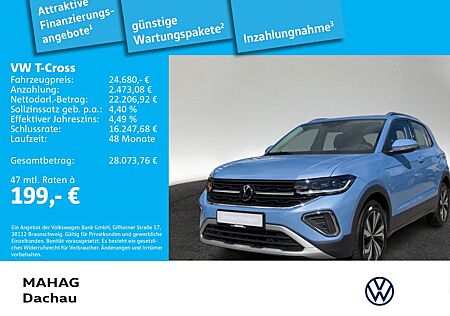 VW T-Cross Volkswagen 1.0 TSI STYLE Navi LED Kamer 6-Gang