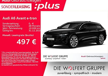 Audi A6 e-tron A6 Avant e-tron **0,25%**ACC*AHK*WINTERRÄDER