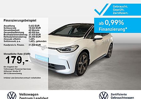 VW ID.3 Volkswagen Pro Automatik ACC MATRIX KeyLess KAM Navi