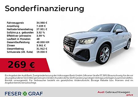 Audi Q2 S line 35 TFSI Navi/SHZ/Kamera/AHK/ACC