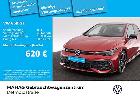 VW Golf Volkswagen VIII GTI 2.0 TSI BlackStyle LEDER AHK IQ.Li