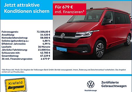 VW T6 California Volkswagen T6.1 California 2.0 TDI Coast Edition 4M AHK LED