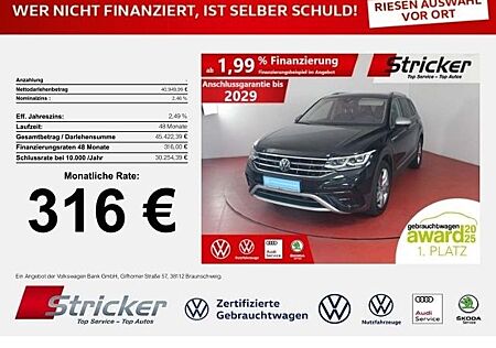 VW Tiguan Allspace Volkswagen Elegance 2.0TSI DSG 316,-ohne An
