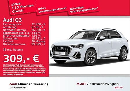 Audi Q3 35 TFSI S tronic S line MMI+ AHK Komfort-Pake