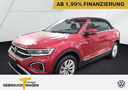 VW T-Roc Volkswagen Cabrio 1.0 TSI STYLE NAVI KAMERA WINTERP.
