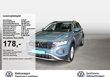 VW T-Roc Volkswagen Life 1.0 TSI ParkAss. LED LM KlimaA Navi