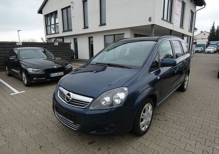 Opel Zafira B Design Edition CNG Gas AHK Blau Met.