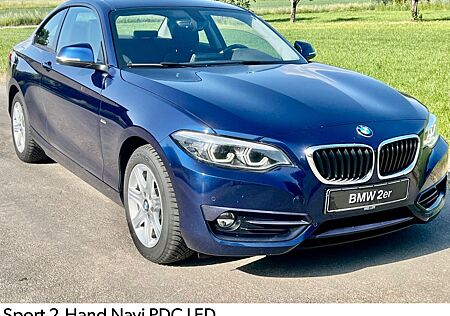 BMW 218 d Coupe Sport Line 2 Hand LED Navi
