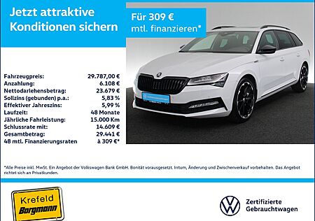 Skoda Superb Combi 2.0 TDI Sportline 4x4 PANO STANDHZ