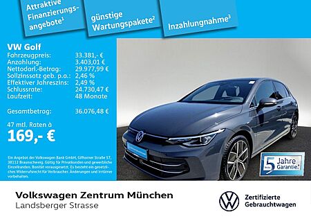VW Golf Volkswagen VIII 1.5 eTSI 50Jahre Navi LED Pano Stdhz.