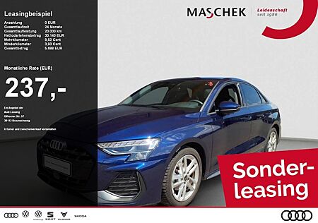 Audi A3 Limousine S line 30 TFSI SONOS Naviplus Kamer