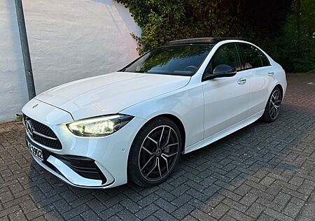 Mercedes-Benz C 200 d Amg/Pano/Distr/Memory/Massage/KeyGO/K360