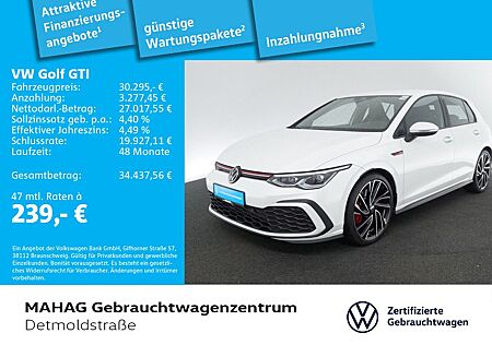 VW Golf Volkswagen VIII GTI 2.0 TSI Navi LED Alu19AdelaideBLAC